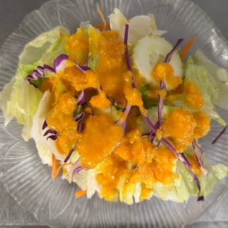 House Salad with Ginger Dressing